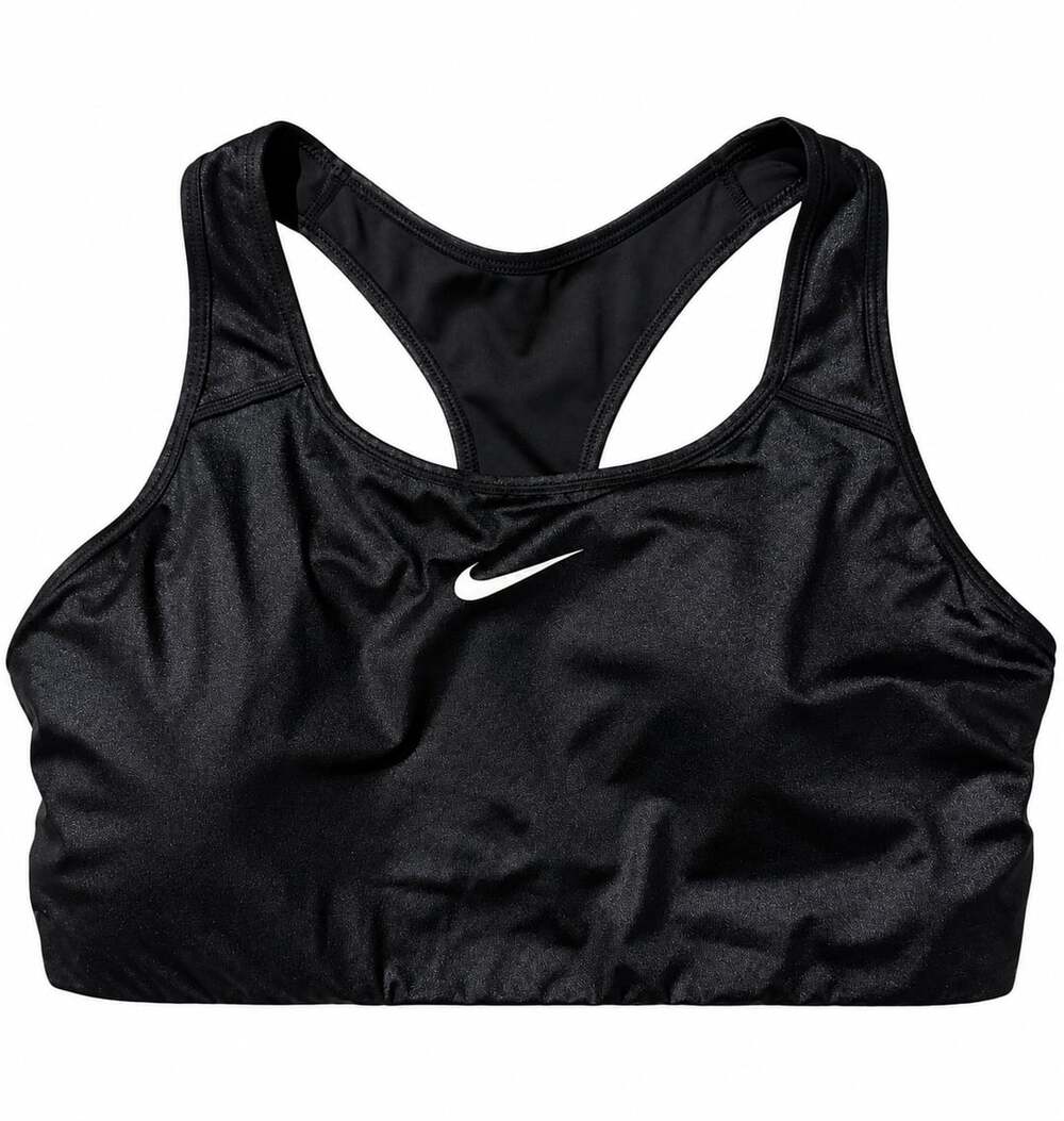 Nike Sports Bra Size 1X Black Racerback